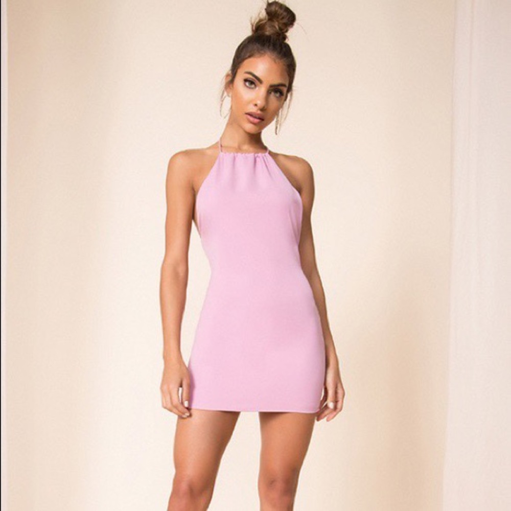 NWT Superdown High Neck Bodycon Dress